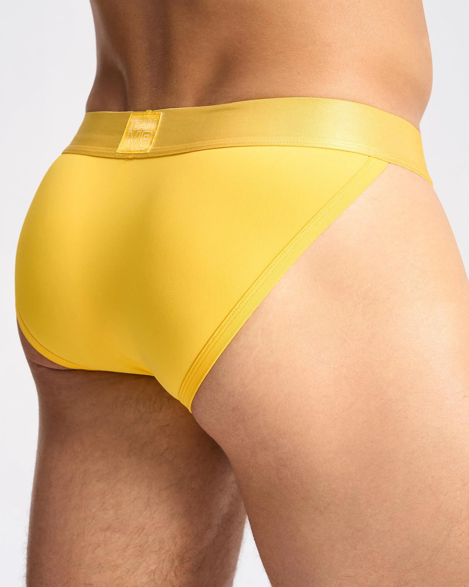 Teamm8 Spartacus Men's Underwear Briefs - Soft Cotton Comfort Fit - Fresh Lemon Scent - Perfect for Workout, Gym, and Everyday Wear