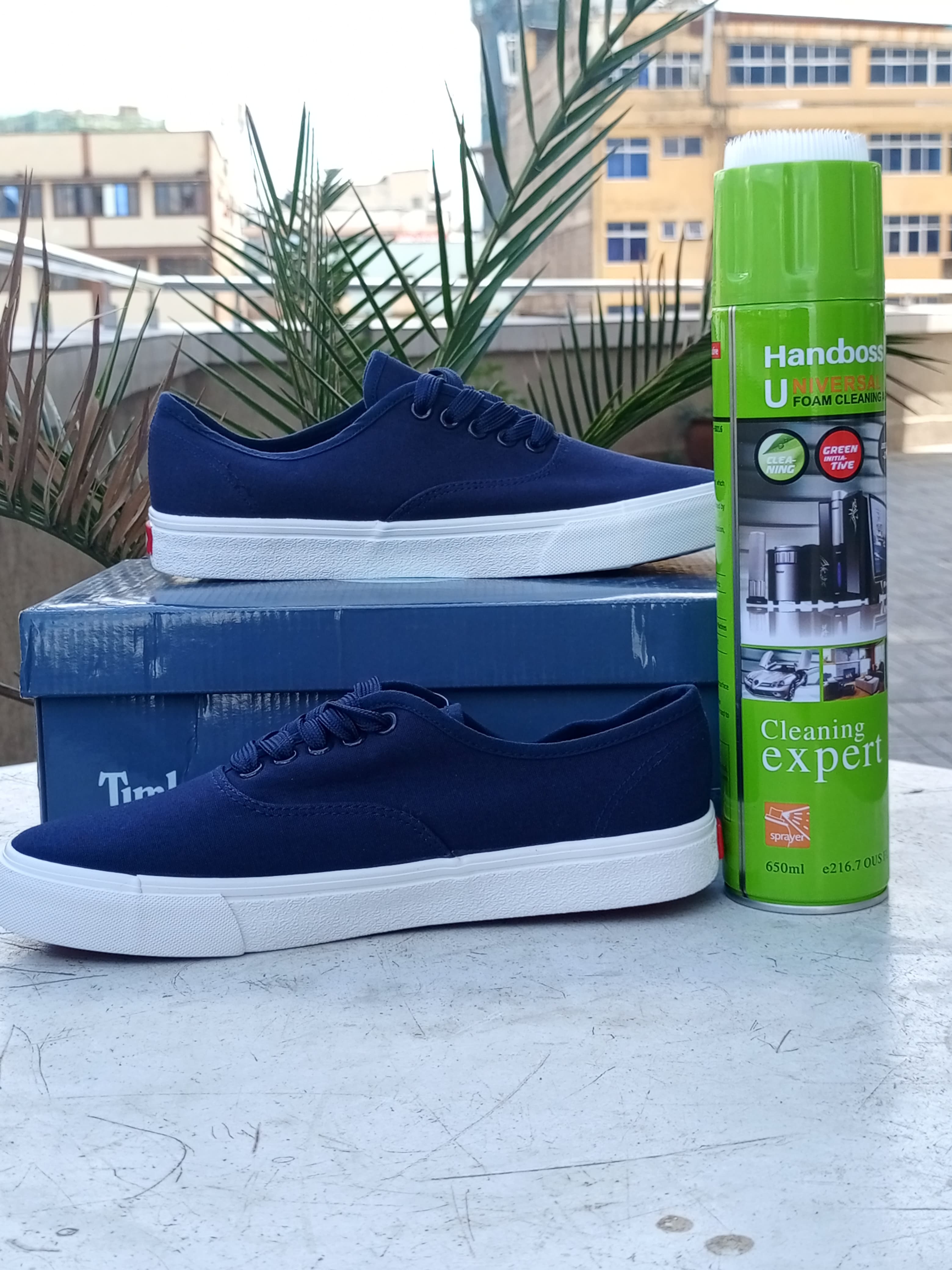 Vans Off The Wall Classic Skate Shoes - Navy Blue | Comfortable Sneakers for Men & Women | Perfect for Skateboarding, Casual Wear & Street Style