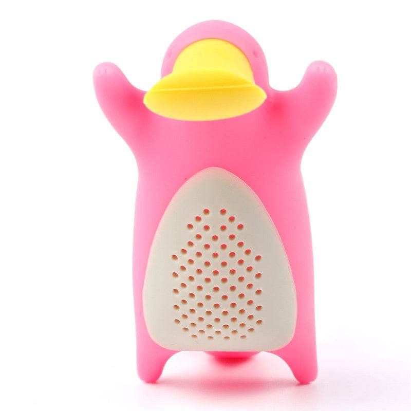 Premium Platypus Tea Infuser - Silicone Loose Leaf Tea Strainer with Handle - Perfect for Hot & Iced Tea, Herbal Infusions - Ideal for Home, Office, Travel & Gifts