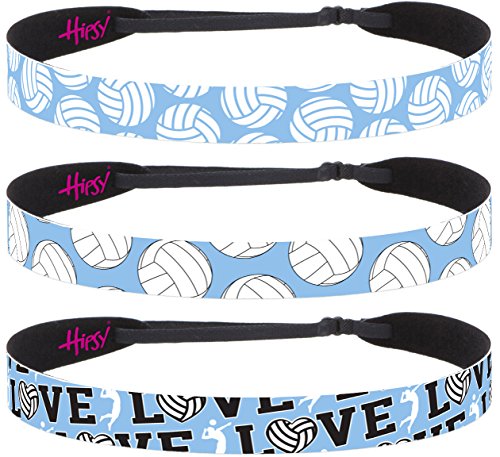 Volleyball Mixed Light Blue 3pk