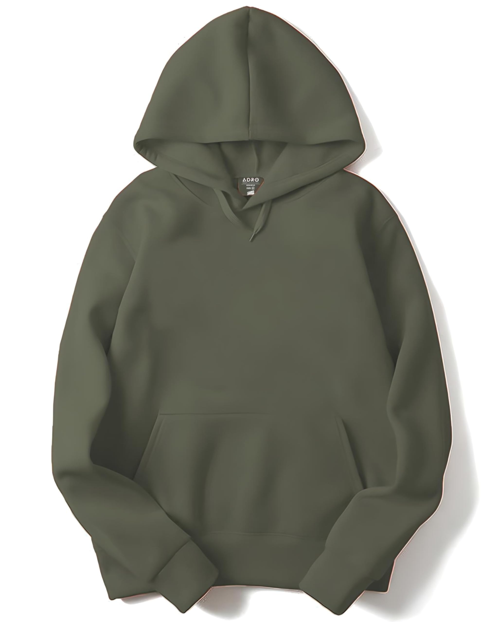 ADRO Men's Hoodies - Stylish & Comfortable Pullover Sweatshirts for Casual Wear, Gym, and Outdoor Activities