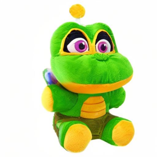 Five Nights at Freddy's Pizzeria Simulator Frog Plush Toy by Funko - Cute Collectible Stuffed Animal for FNAF Fans & Gaming Room Decor