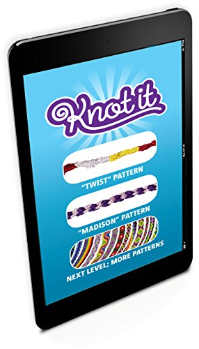 Friendship Bracelet Maker Kit for Kids - DIY Jewelry Making Starter Set with 10 Colorful Threads & Clipboard | Fun Craft Activity for Girls, Teens & Birthday Parties | Perfect for Summer Camps, Sleepovers & Creative Gifts