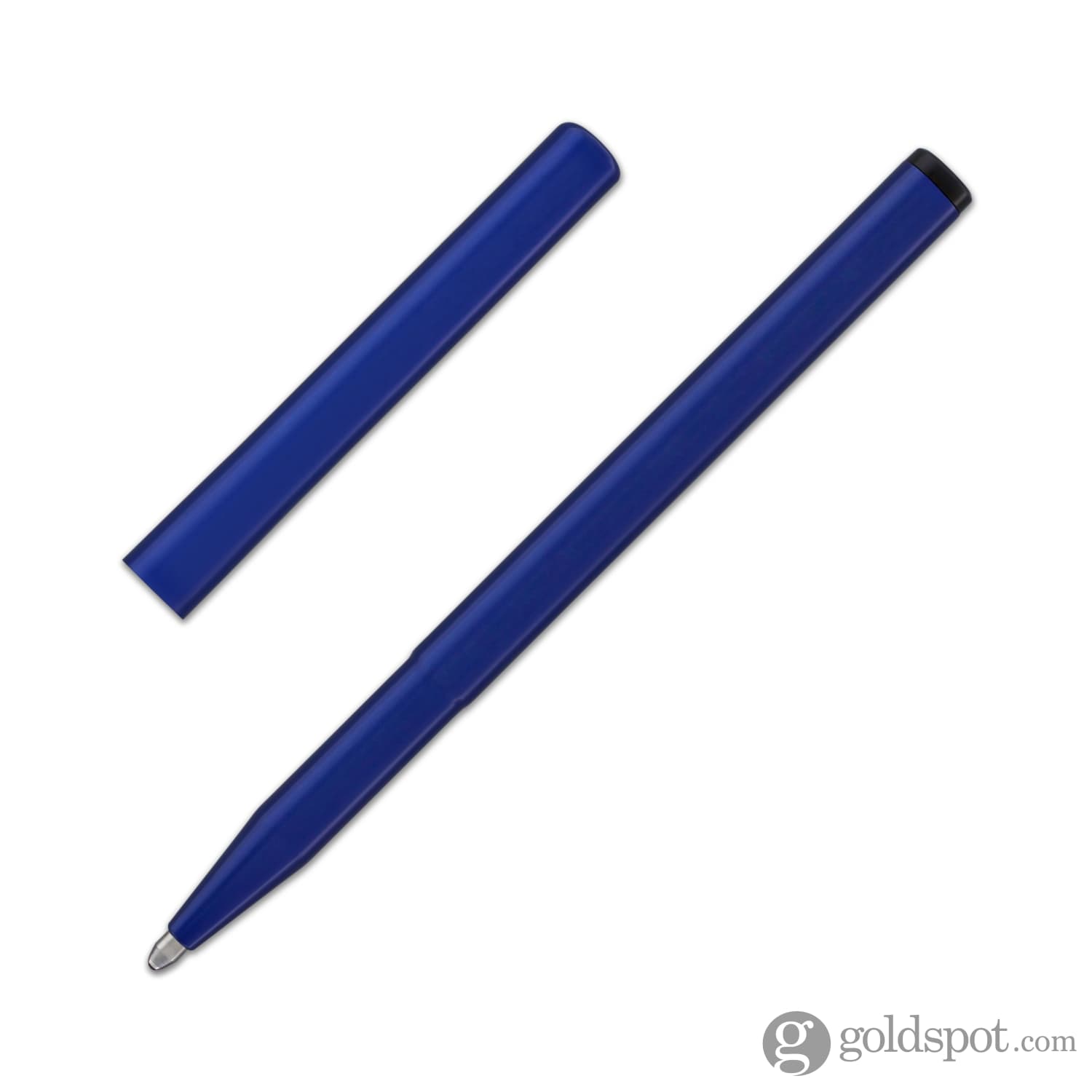 Fisher Space Pen Stowaway Ballpoint Pen - Blue Anodized Aluminum Refillable EDC Pen for Writing, Travel & Outdoor Adventures