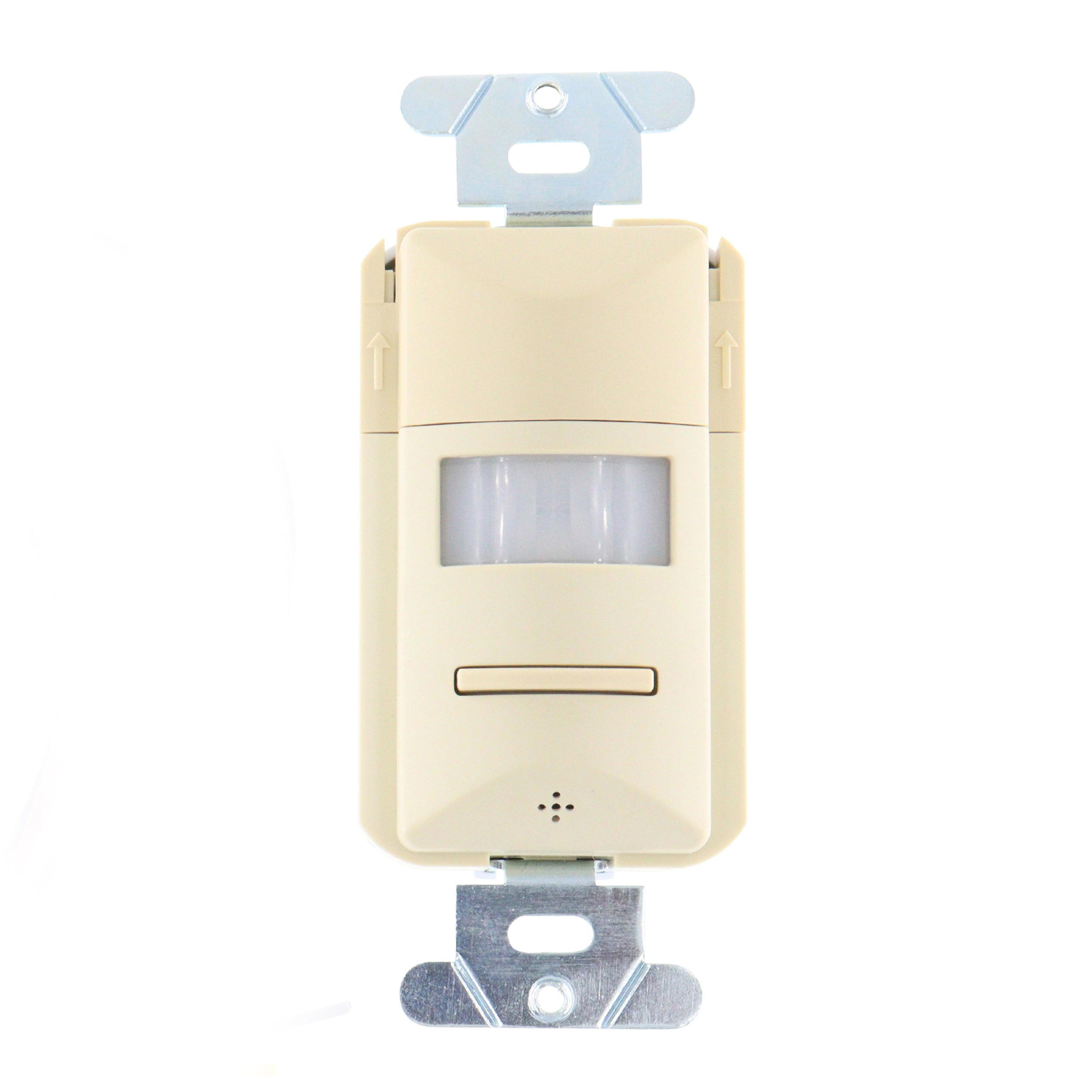 Dual Technology Occupancy Sensor Wall Switch - 2P, PC, 24V, Ivory White | Motion Detection Light Switch for Home & Office | Energy Saving Smart Switch for Bathrooms, Hallways & Closets
