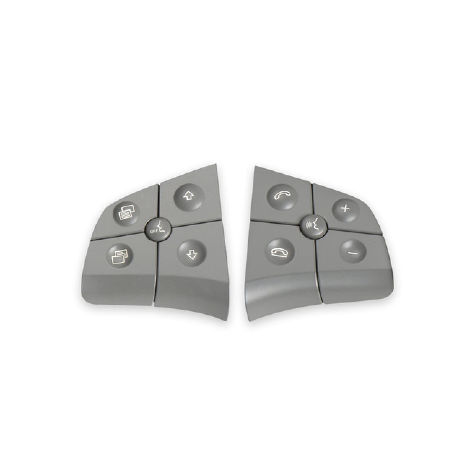Mercedes W164 W245 W251 Multi-Function Steering Wheel Control Buttons - Phone Control Key for Benz ML GL B R Class - Upgrade Your Driving Experience for Commuting & Road Trips