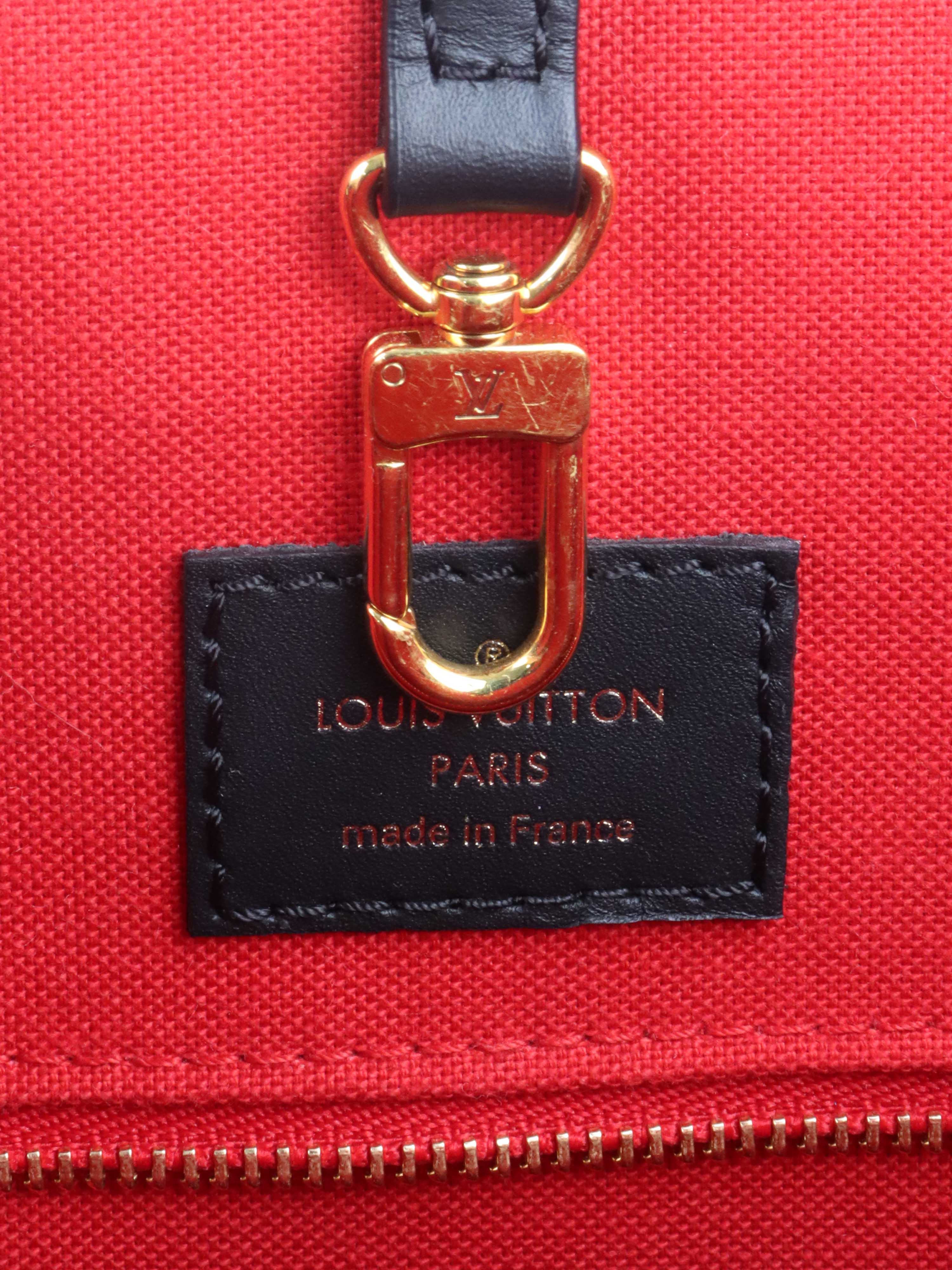 Authentic Louis Vuitton Onthego Reverse MM Tote Bag - Luxury Designer Handbag for Women, Perfect for Work, Travel & Everyday Use