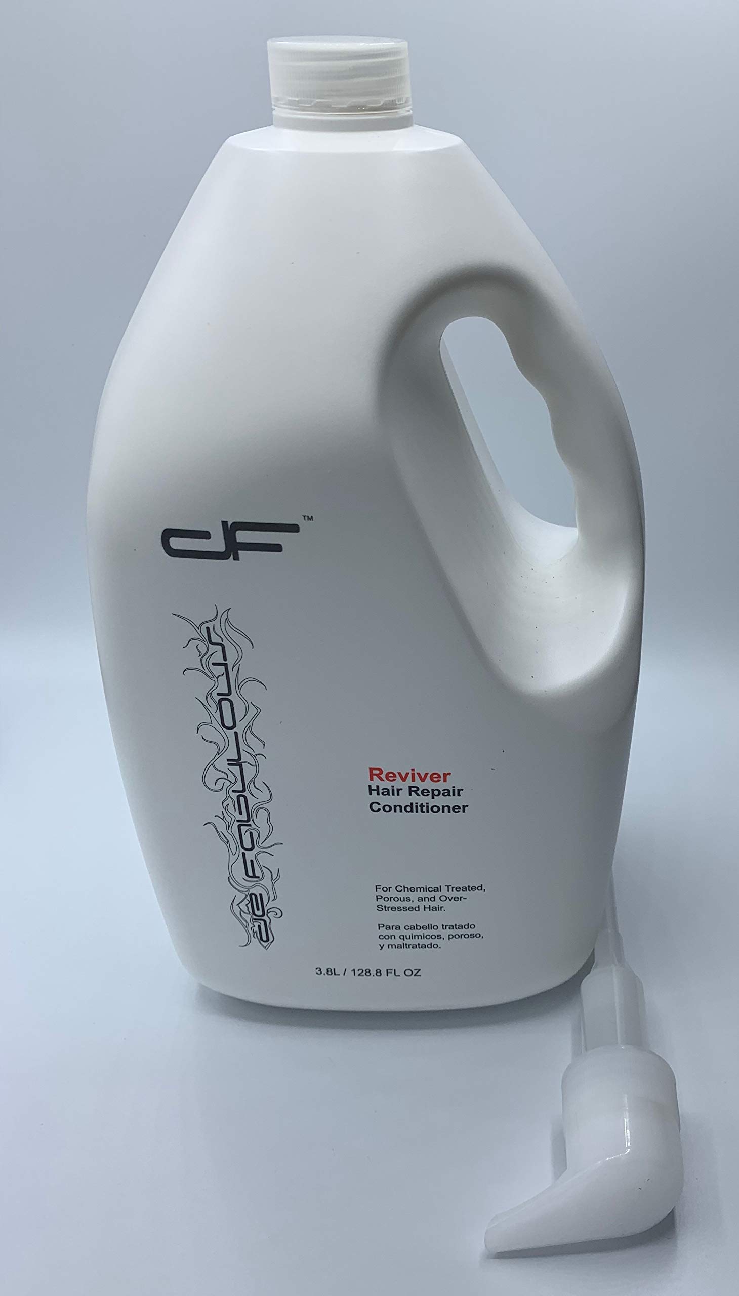 De Fabulous Reviver Hair Repair Conditioner - Sulfate Free for Chemically Treated, Porous & Damaged Hair (1 Gallon) | Deep Hydration & Frizz Control for Salon-Quality Results at Home