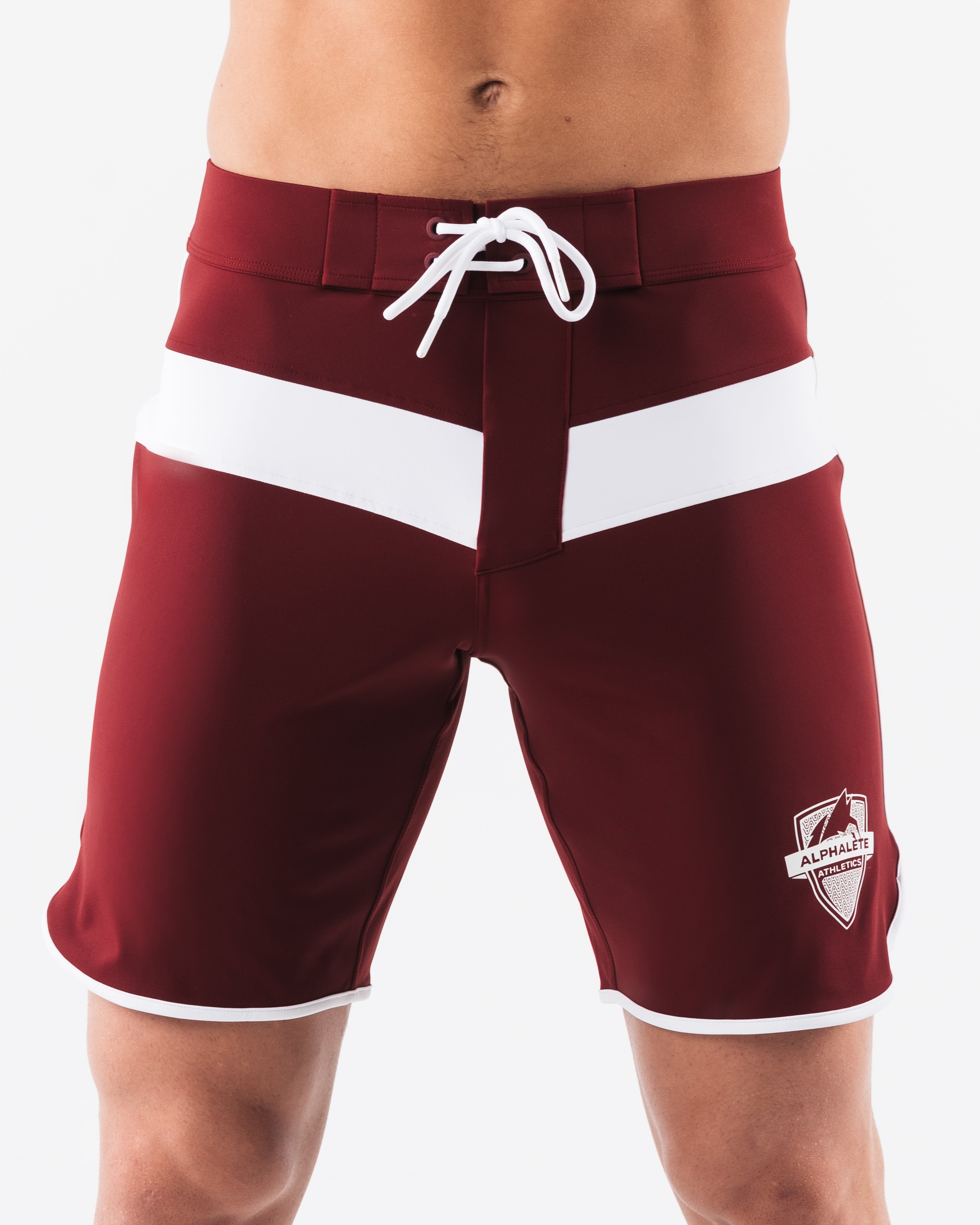 Titan Boardshort - Premium White Merlot Swim Trunks for Men | Quick-Dry, Comfortable & Stylish Beachwear for Surfing, Swimming & Summer Vacations