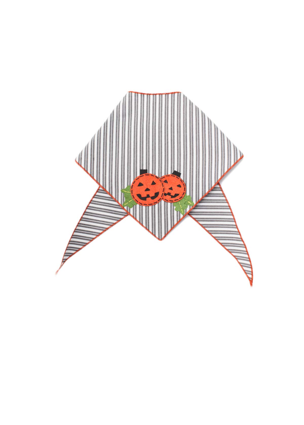 Halloween Dog Bandanas for Medium to Large Dogs - Cute Pumpkin Design, 100% Cotton Pet Bandana for Halloween Costume, Party & Photo Props