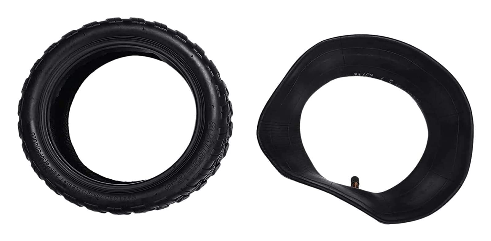 **85/65-6.5 Electric Scooter Tires - 10 Inch Inflatable Inner & Outer Tires - Non-Slip, Wear-Resistant Rubber for Electric Vehicles - Perfect for Commuting & Urban Travel**