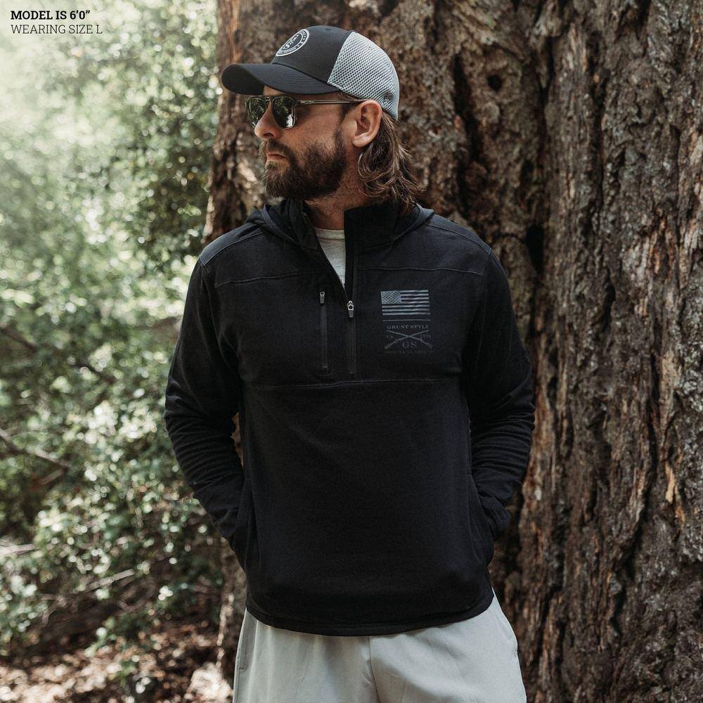 Men's Firewatch Hoodie - Black | Comfortable & Stylish Pullover for Outdoor Adventures & Casual Wear