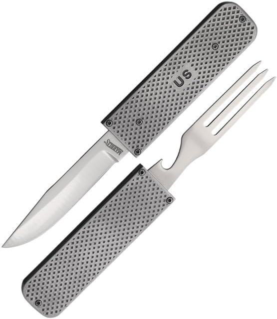 Premium Stainless Steel Marbles GI Eating Tool - 7.13 Inch Multipurpose Camping Utensil for Outdoor Adventures, Survival Kits & Military Use