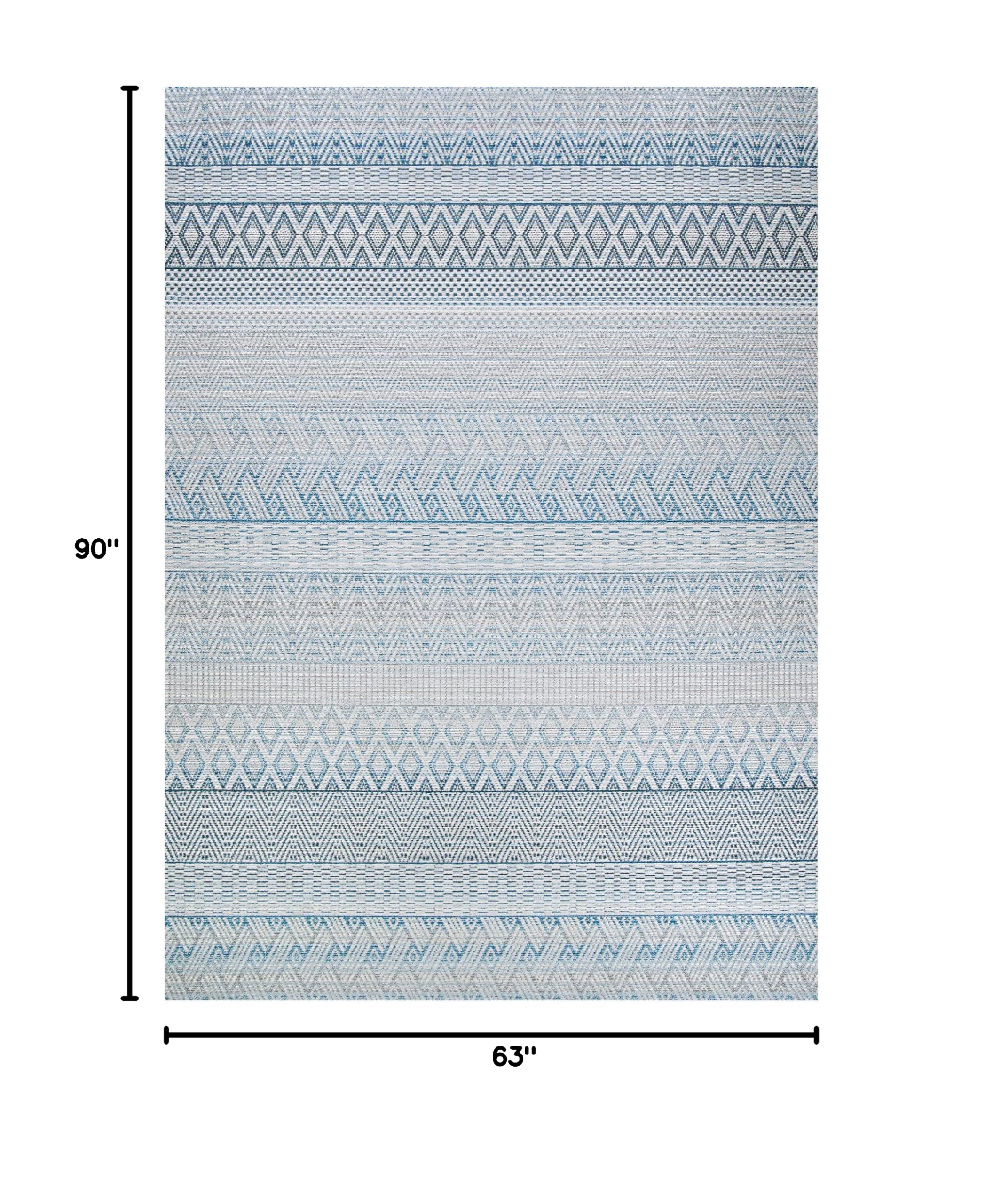Couristan Cape Outdoor Area Rug - Gables 5'3