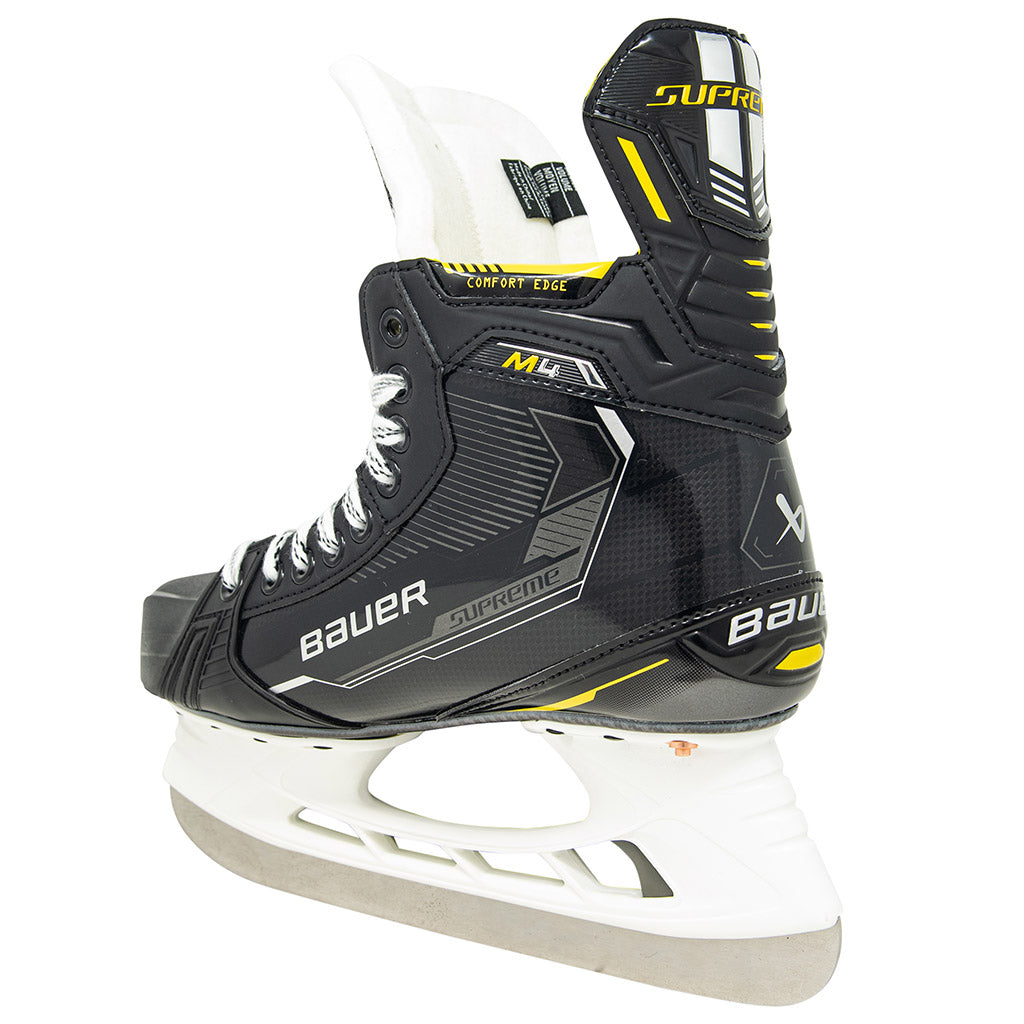 Bauer Supreme M4 Intermediate Ice Hockey Skates - High-Performance Skates for Youth & Teen Players - Perfect for Competitive Games & Practice Sessions