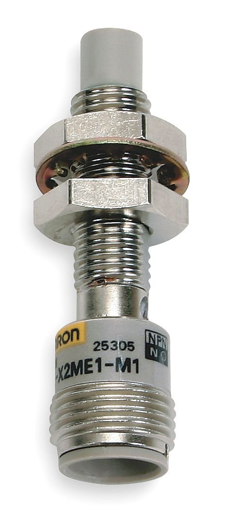 OMRON E2E-X1R5E1-M1 Inductive Proximity Sensor - 12mm Sensing Distance, NPN Output, IP67 Waterproof for Industrial Automation, CNC Machines, and Conveyor Systems