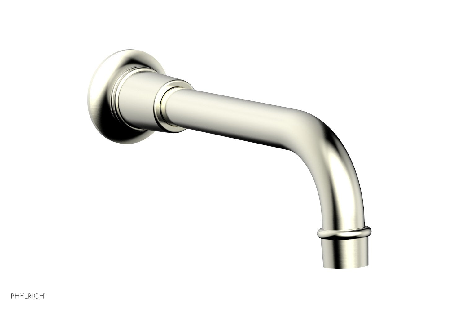 HEX MODERN Wall Mount Tub Spout - 3 555 - Durable Brass Bathroom Faucet for Showers & Bathtubs - Perfect for Modern Home & Hotel Renovations