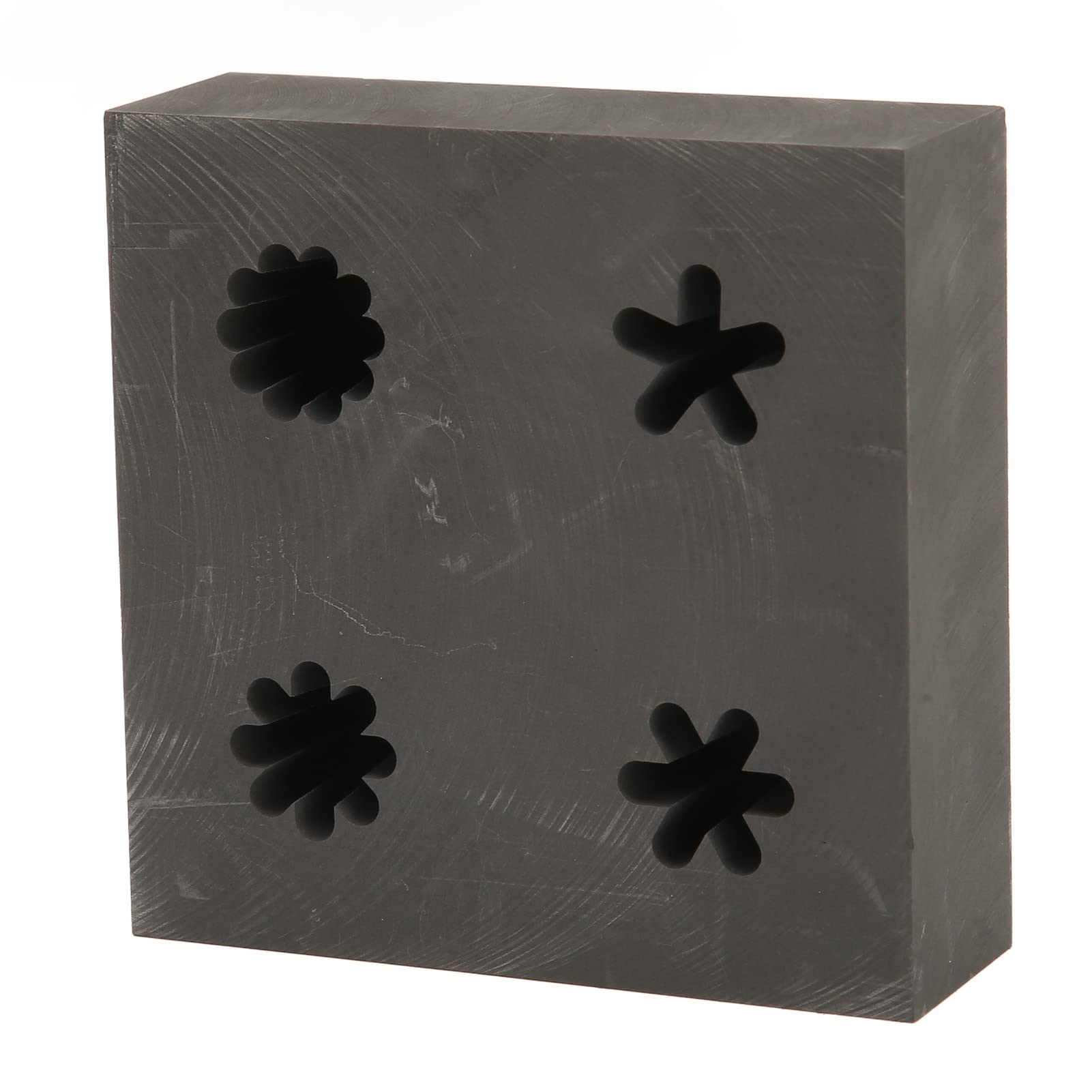 Flower Shape Graphite Molds for Baking - 4 Energy Saving Designs with Smooth Surface & Excellent Heat Conductivity | Perfect for Cake, Chocolate, Candy Making at Home