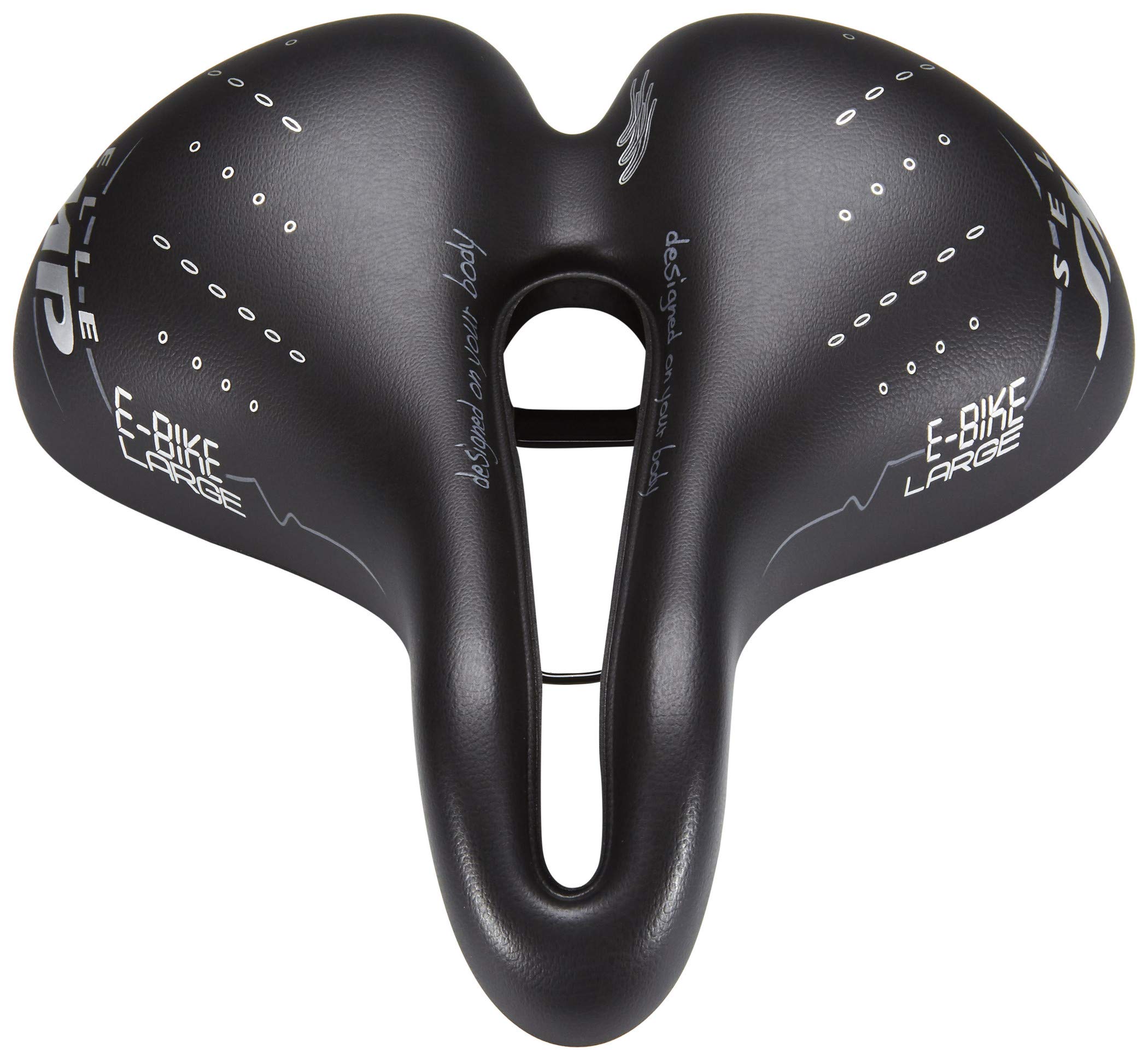 Selle SMP E-Bike Saddle - Comfortable Bike Seat for Electric Bicycles - Perfect for Long Distance Cycling, Commuting & Urban Riding