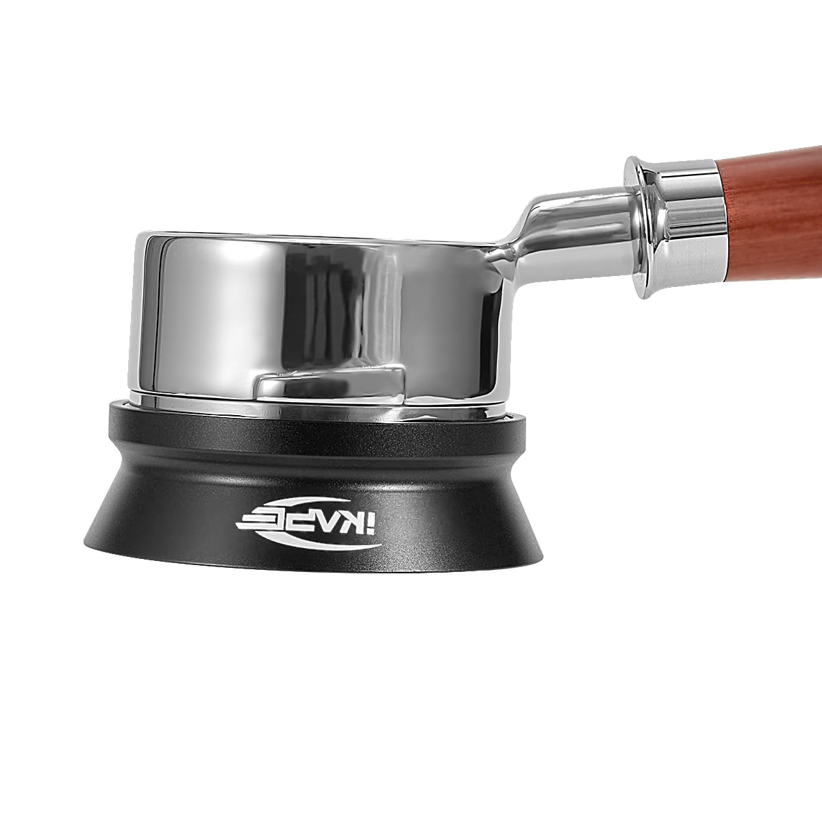 54mm Espresso Dosing Funnel with 8 Strong Magnets - Premium Coffee Accessory for Breville Portafilter Series (Black) | Perfect for Barista-Grade Espresso Prep & Mess-Free Coffee Grounds Transfer