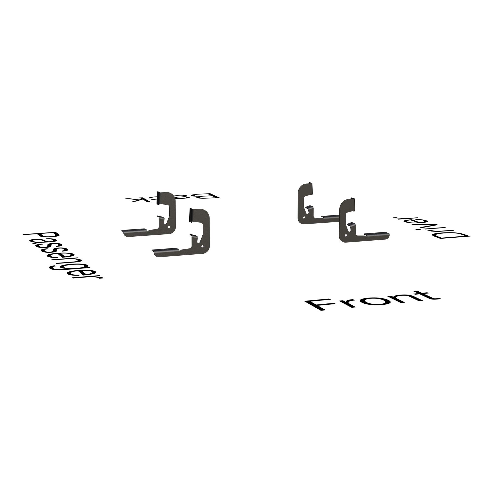 Luverne 571441 Heavy Duty Running Boards for Trucks - Non-Slip Step Bars with Textured Surface - Perfect for Chevy, Ford, Ram & GMC Pickup Trucks (Black) - Ideal for Off-Roading, Work Sites & Daily Use