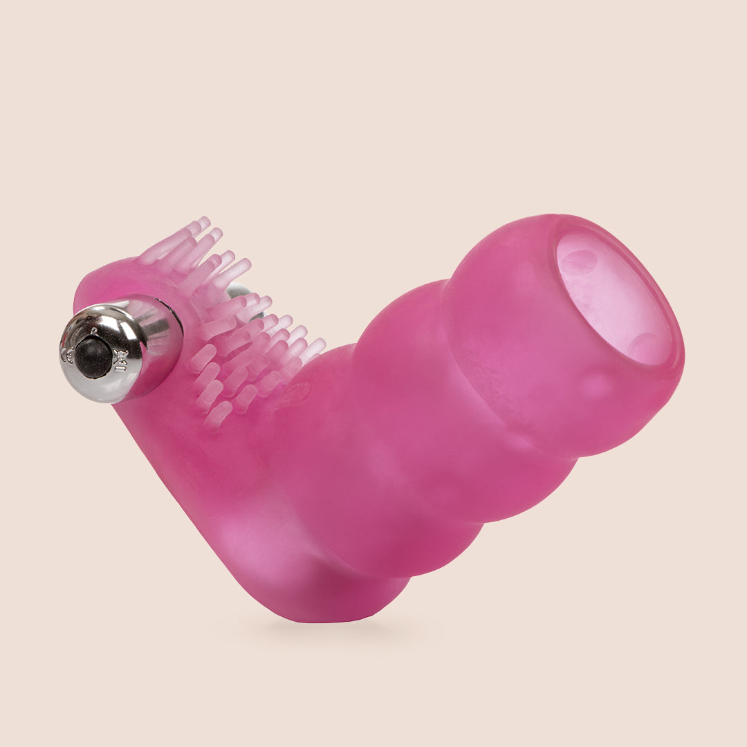 CalExotics Pleasure Enhancer™ - Powerful Vibrating Sleeve for Men | Enhance Intimacy & Solo Play | Waterproof & Rechargeable Adult Toy for Couples & Singles