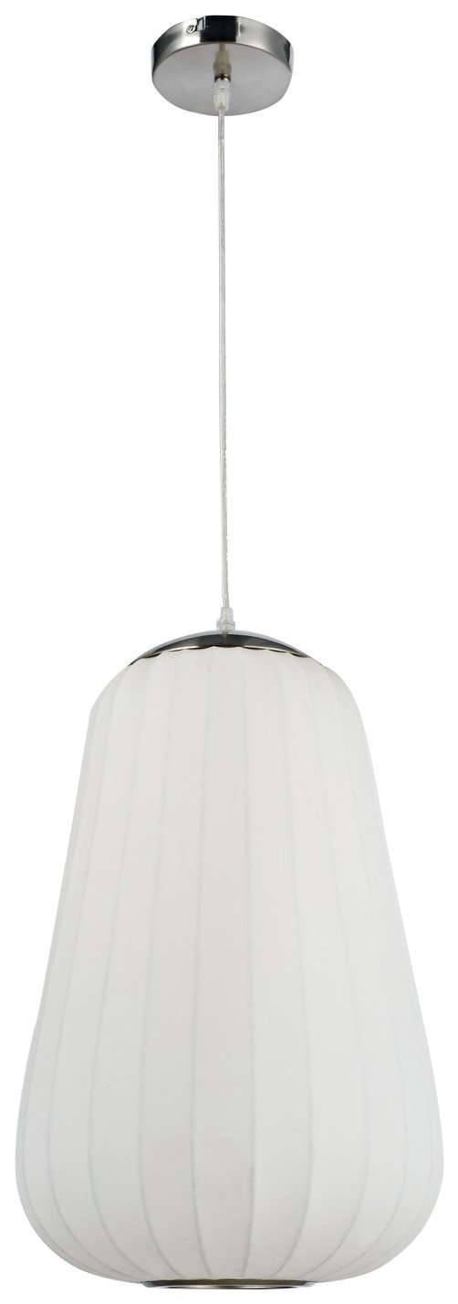 Legion Furniture LM139012-12 Modern White Pendant Lamp - Stylish Hanging Light Fixture for Kitchen Island, Dining Room, or Bedroom Lighting