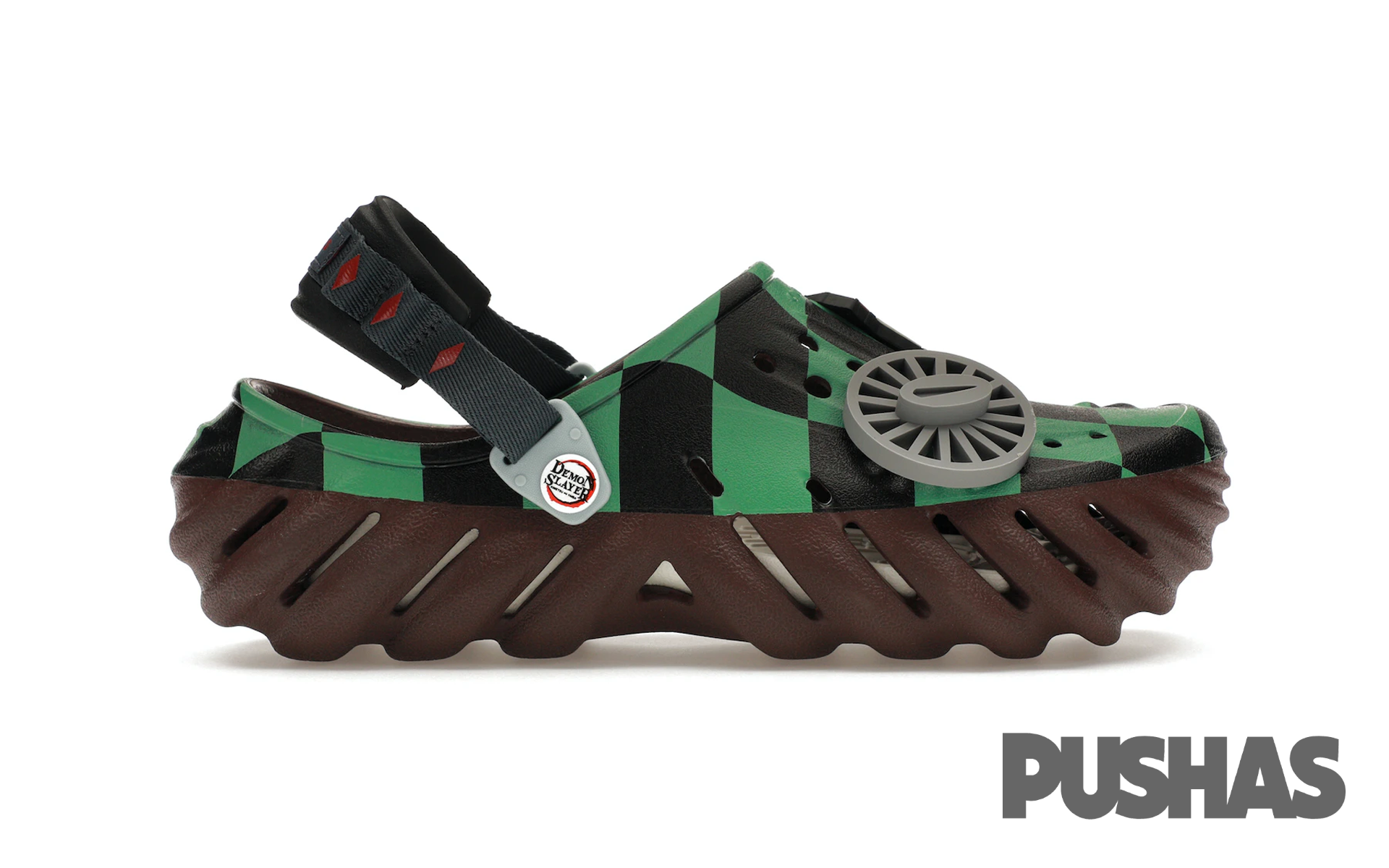 Crocs Echo Clog 'Demon Slayer Tanjiro' - Anime Inspired Comfortable Slip-On Shoes for Men & Women - Perfect for Cosplay, Casual Wear & Indoor Use (2023)