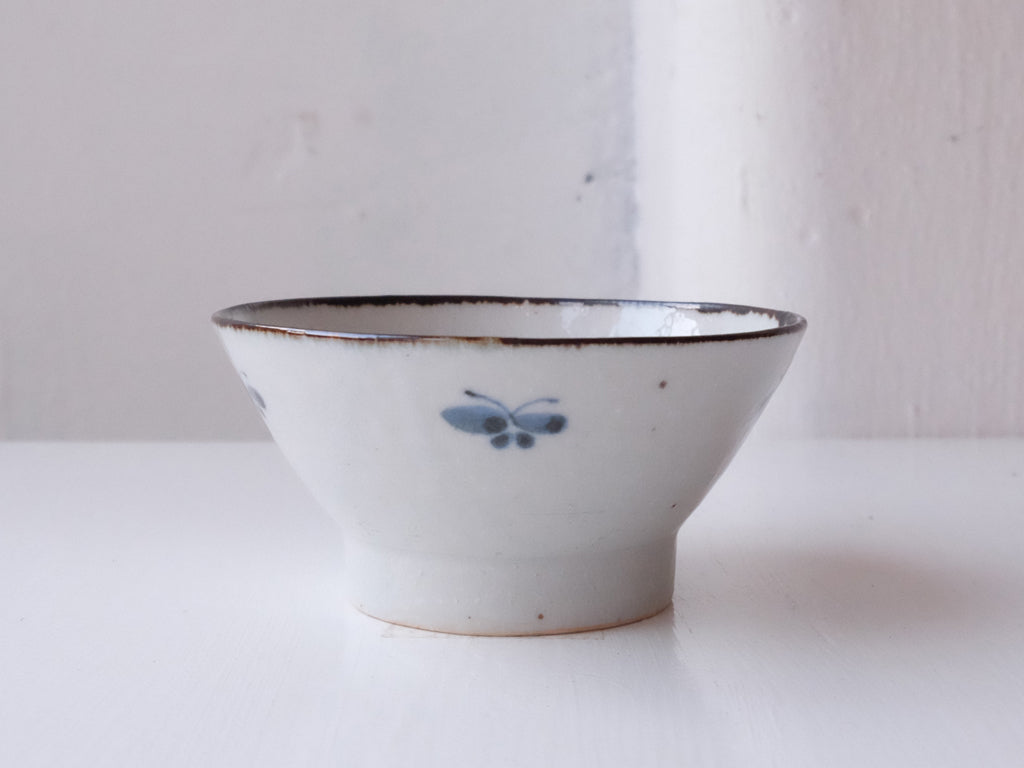Hand Painted Japanese Rice Bowls by Tōsai Gama - Authentic Ceramic Tableware for Sushi, Ramen & Asian Dining