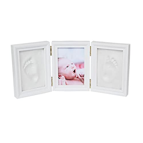 Baby Handprint Kit - Clay Footprint Frame for Newborn Keepsake & Milestone Gifts | Perfect for Baby Showers & Parent Gifts