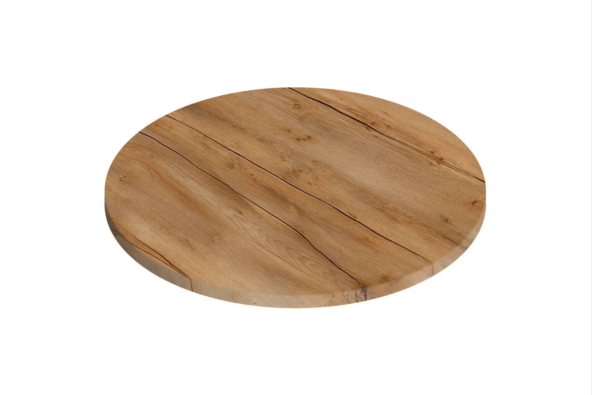 SM France Hospitality Plus Werzalit Duratop Round Table Top - 700mm Durable Commercial-Grade Table Top for Restaurants, Hotels & Cafes