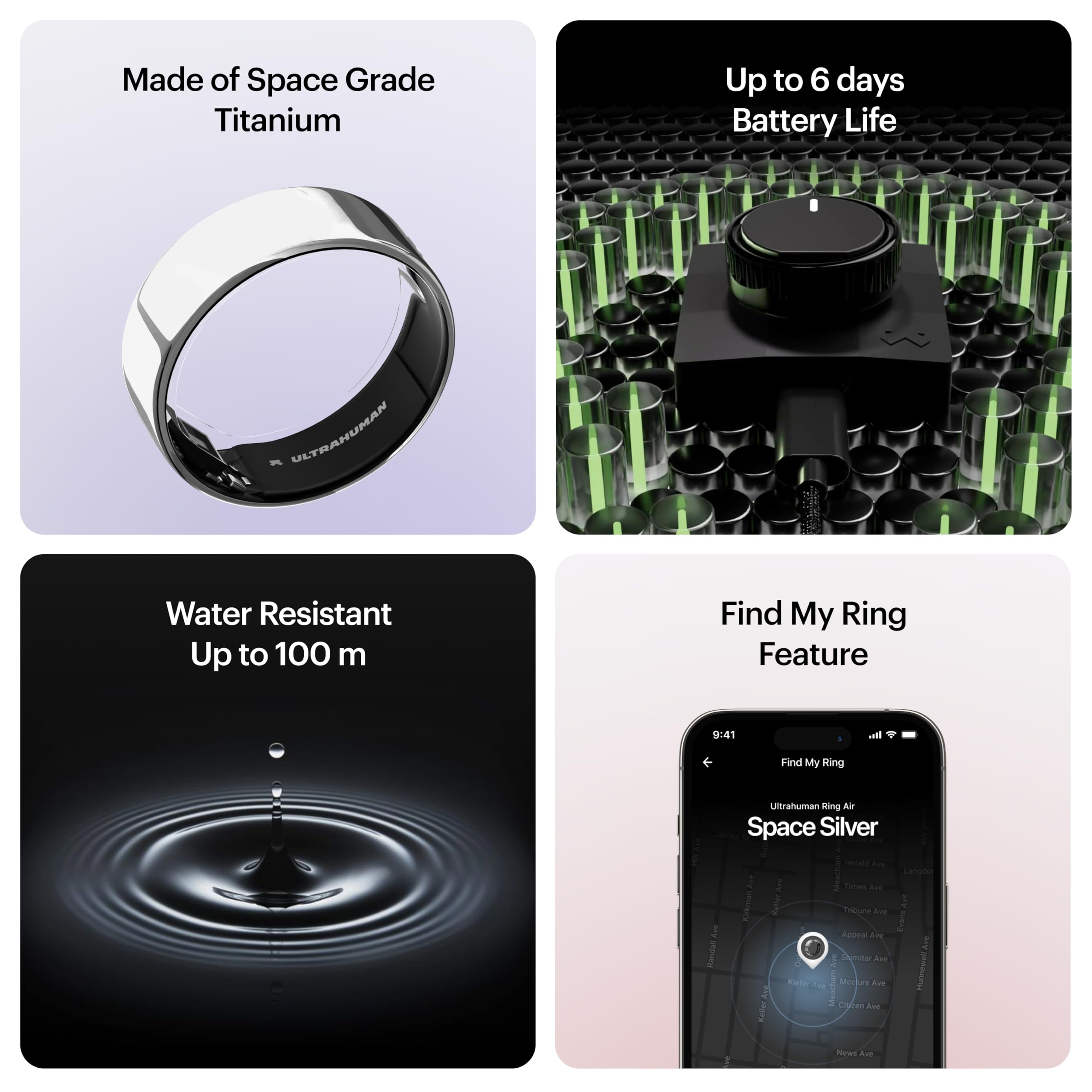 ULTRAHUMAN Ring AIR - Smart Sleep & Fitness Tracker for Women & Men | FSA-Approved Wearable for Health Monitoring
