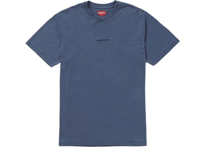 Vintage Overdyed Cotton T-Shirt for Men - Soft Navy Blue Tee - Casual Streetwear & Layering Essential