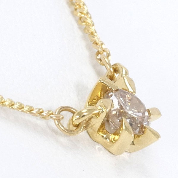 18K Yellow Gold Brown Diamond Necklace for Women - Elegant & Luxurious Jewelry Gift for Anniversary, Birthday & Special Occasions