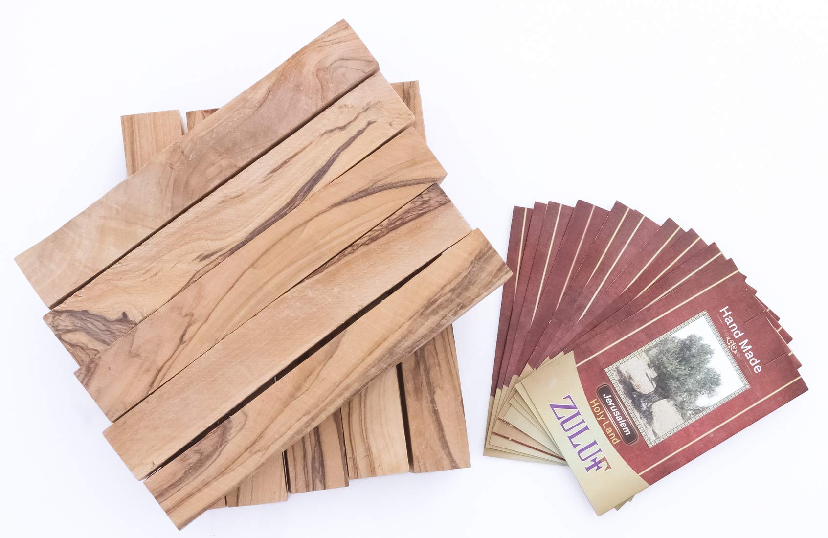 Holy Land Olive Wood Pen Blanks for Woodturning - 3/4