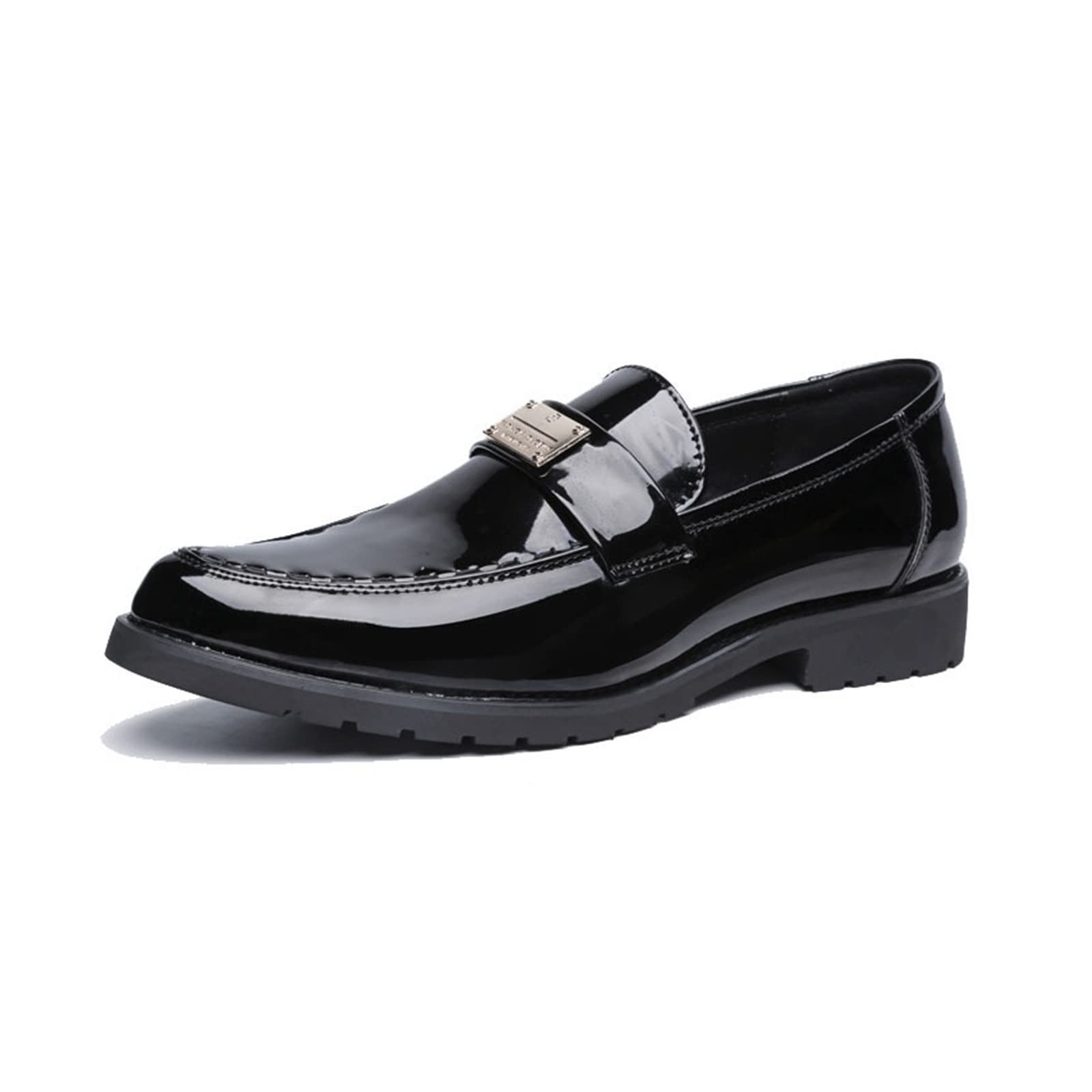 Premium Men's Pu Oxford Dress Shoes - Formal Business & Wedding Shoes, Round Toe Comfort, Sizes 37-48 (US 5-13) - Perfect for Office, Interviews & Special Occasions
