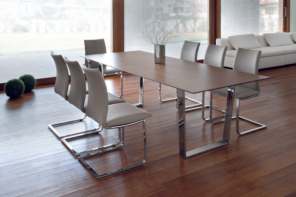 Modern U-Shaped Dining Table by Tonon – Elegant & Space-Saving Design for Small Kitchens & Dining Rooms