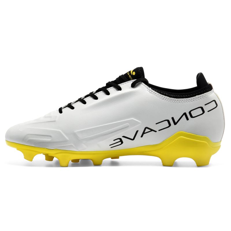 Concave Halo V2 FG Soccer Cleats for Men - Lightweight Football Shoes with Enhanced Traction for Turf & Firm Ground - Perfect for Training, Matches & Competitive Play