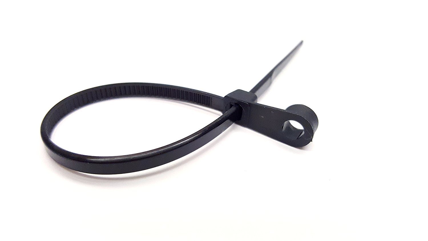 **500 Pack 8 Inch Heavy Duty Cable Ties - 50 lbs Tensile Strength, UV Resistant Nylon Zip Ties for Mounting, Wiring, Screws & Professional Use - Ideal for Outdoor, Industrial & Home Organization (Black)**