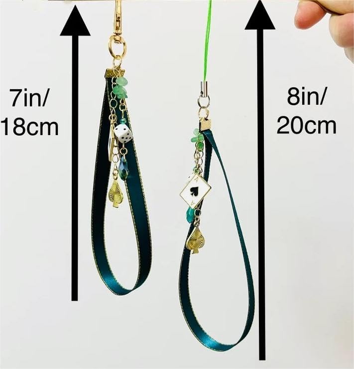 MQV Aventurine Phone Charm - Honkai Star Rail HSR Inspired Anime Accessories, Cute Cosplay Phone Charm (10 Stonehearts Collection) - Perfect for Anime Fans, Gaming Enthusiasts & Cosplay Events