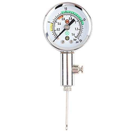 Mini Digital Air Pressure Gauge - Portable Tire Inflator Tool for Basketball, Football, Volleyball | Accurate PSI/Bar Measurement for Sports Equipment & Vehicle Tires | Perfect for Home, Gym & Outdoor Use