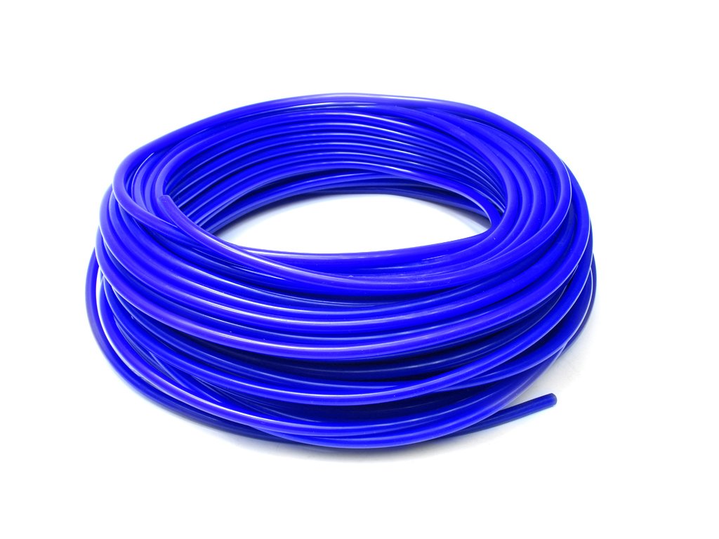High Temperature Blue Silicone Vacuum Hose Tubing - 1/8