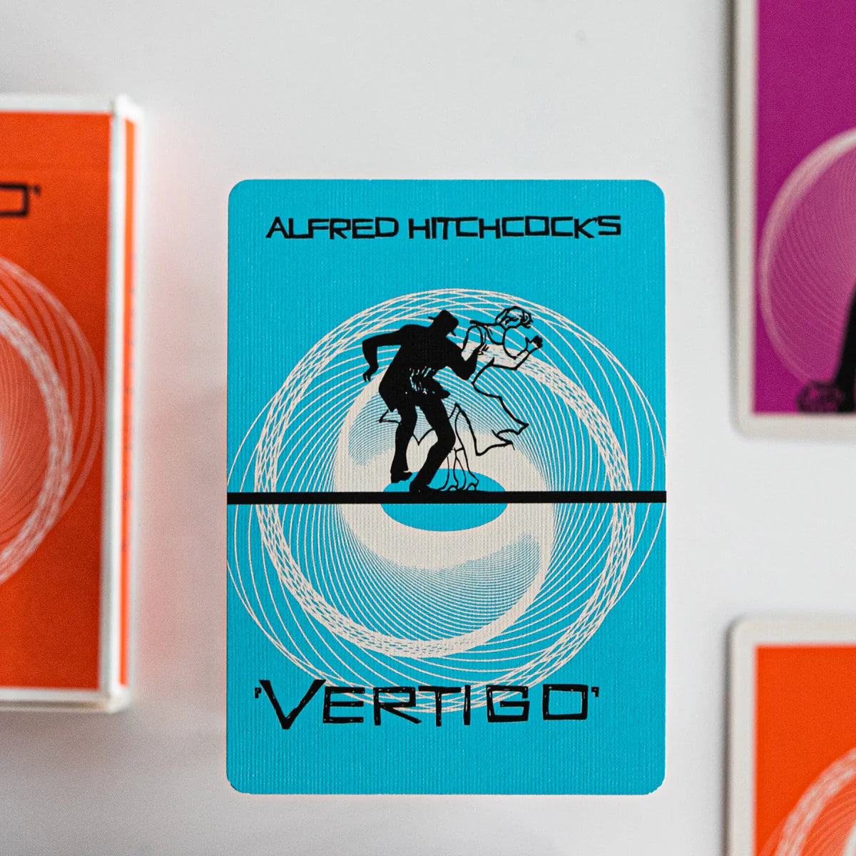 Hitchcock's Vertigo Playing Cards - Premium Collectible Deck for Card Games, Magic Tricks & Movie Fans - Perfect for Poker, Blackjack & Movie-Themed Parties