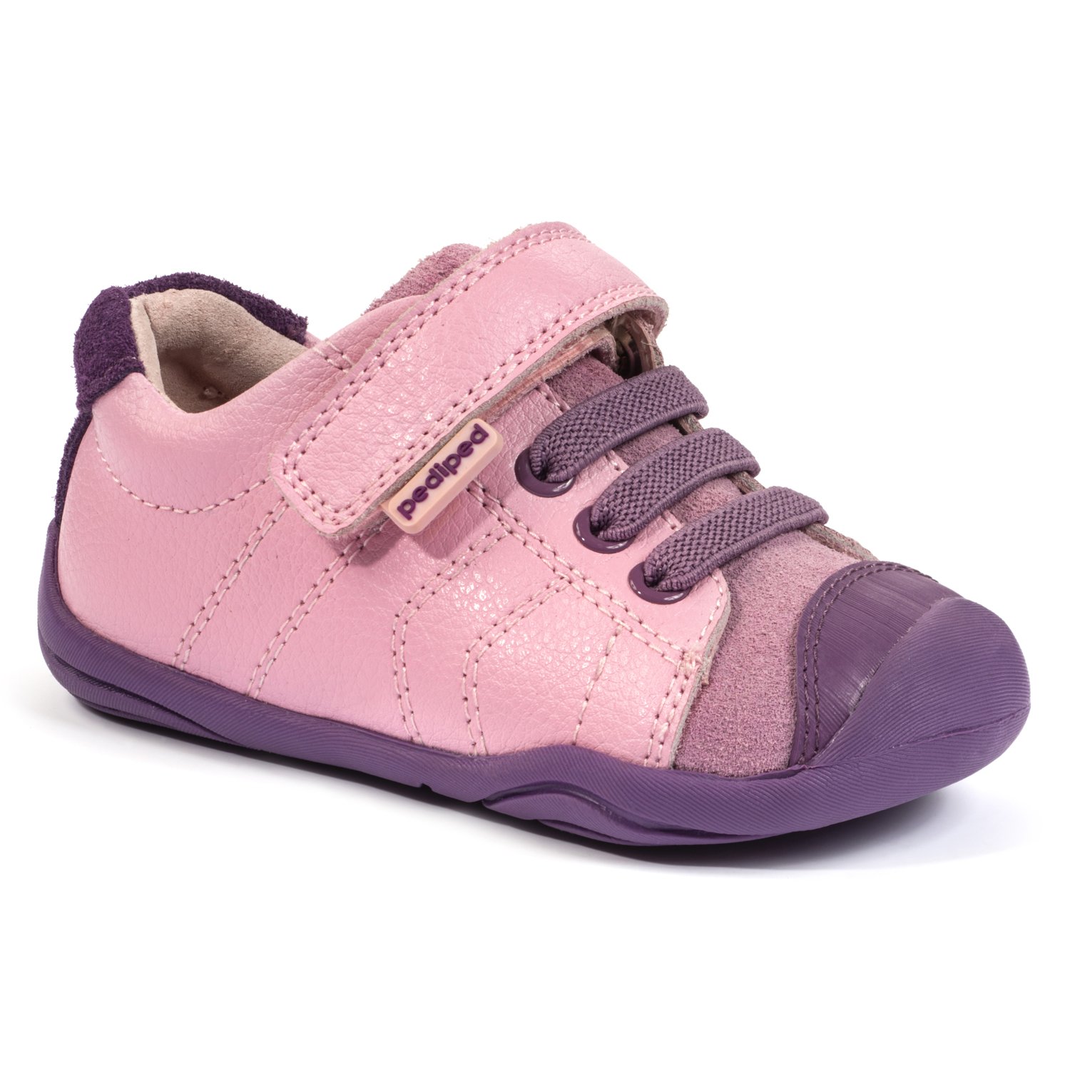 pediped Jake Flat Infant & Toddler Shoes - Comfortable & Stylish First Walkers for Boys & Girls - Perfect for Indoor Play, Outdoor Adventures & Special Occasions