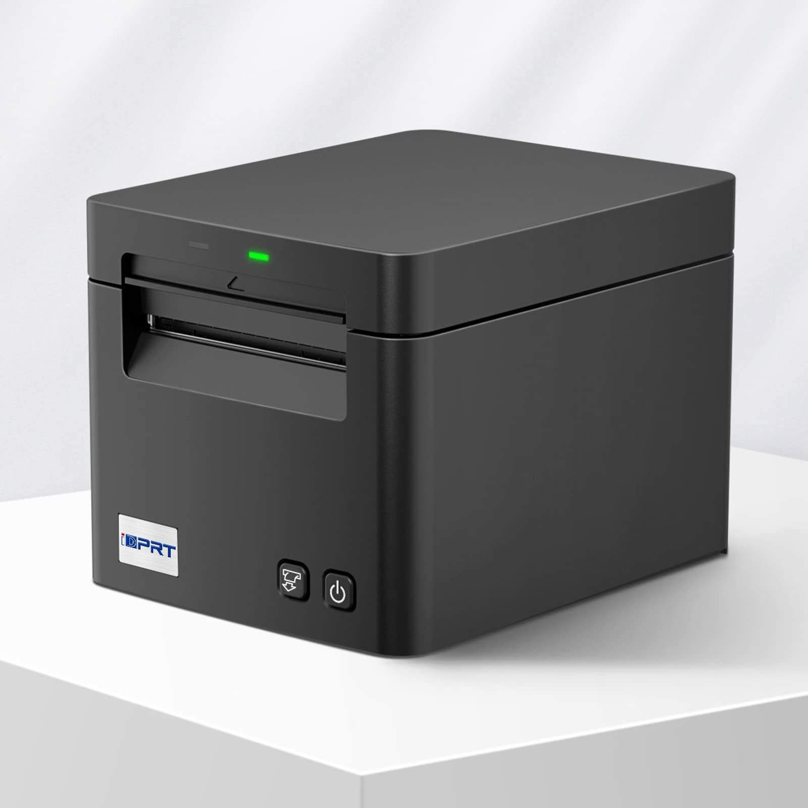 iDPRT Thermal POS Receipt Printer with Auto-Cutter - 10IPS High-Speed Printing, No Paper Jam, ESC/POS Compatible (Supports Cash Drawer/USB/Ethernet) - Works with Windows, MacOS, Linux, Javapos, OPOS - 3.25