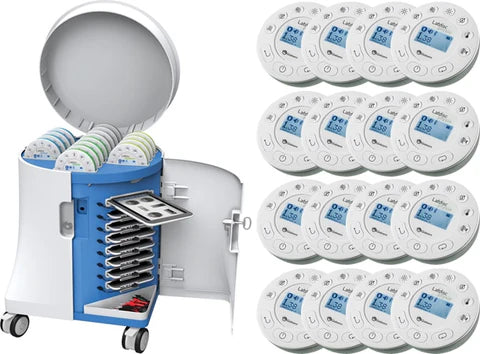 Labdisc: 16-in-1 Portable Physio Lab Disc with Cart for Science Experiments & Classroom Labs - Perfect for STEM Education & Medical Training