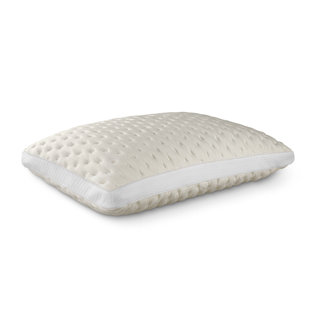 PureCare Bamboo Memory Foam Pillow for Side, Back & Stomach Sleepers - Hypoallergenic & Cooling Pillow for Neck Pain Relief - Perfect for Home, Travel & Office Use