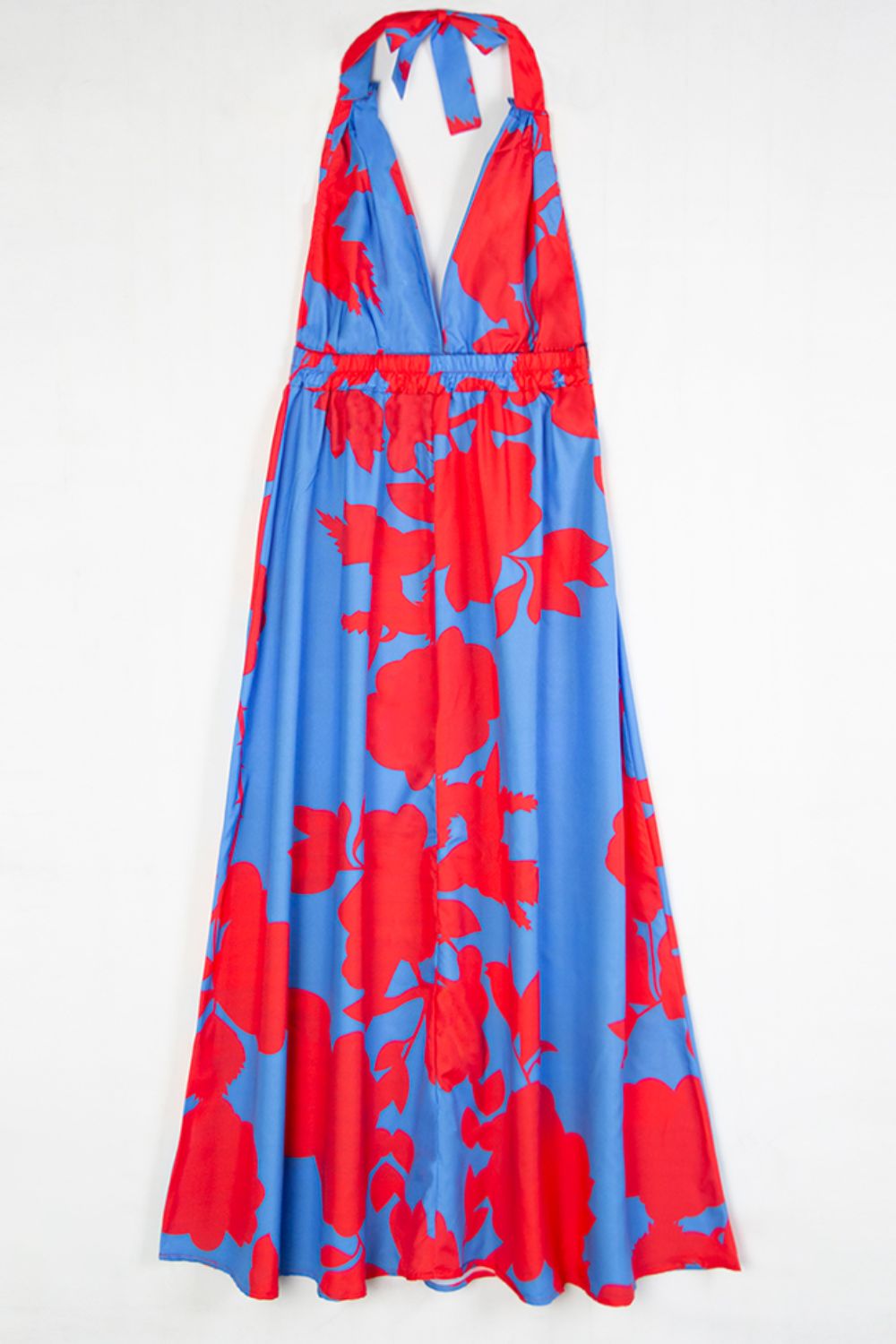 Hawaiian Maxi Dress for Women - Floral Summer Beach Dress with Pockets | Perfect for Vacation, Beach Party, and Tropical Getaways