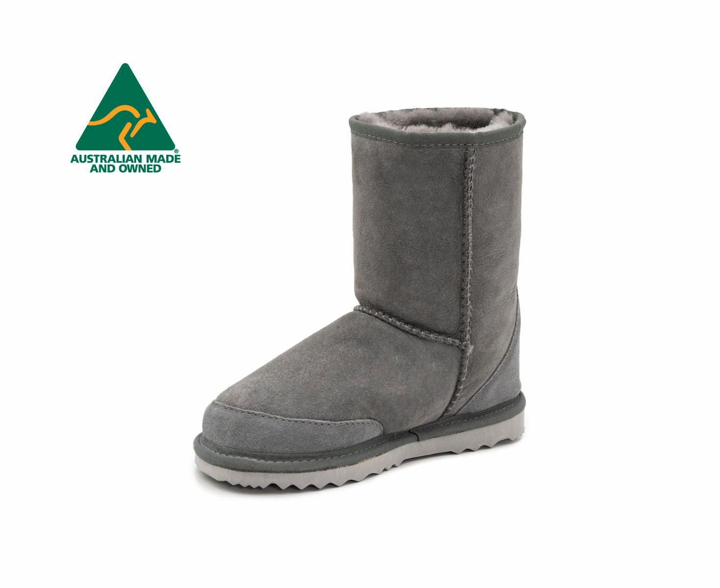 Classic Mid UGG Boots for Kids - Warm Winter Snow Boots for Boys & Girls - Comfortable & Durable Children's Boots for Outdoor Play & Cold Weather
