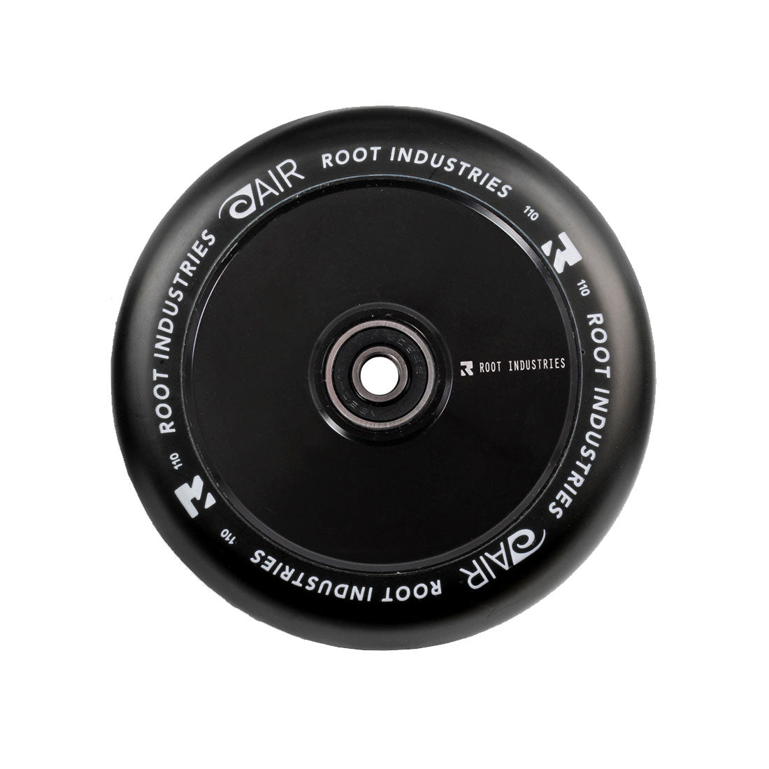 Root Industries Air 110mm Skateboard Wheels - High Performance Black Wheels for Street & Park Skateboarding - Perfect for Tricks & Smooth Riding